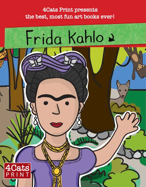 4Cats Print | Frida Kahlo